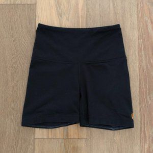 LUCY Women's Black Biker Athletic Running Shorts Small